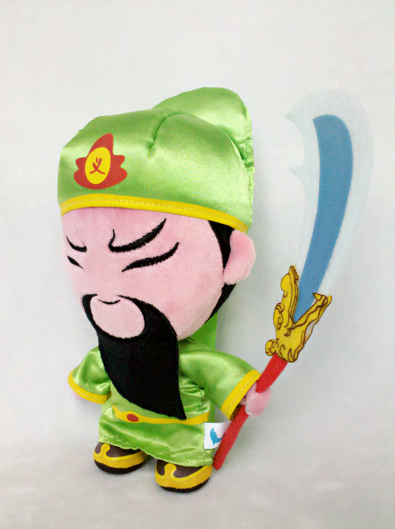 Mighty hero plush toy