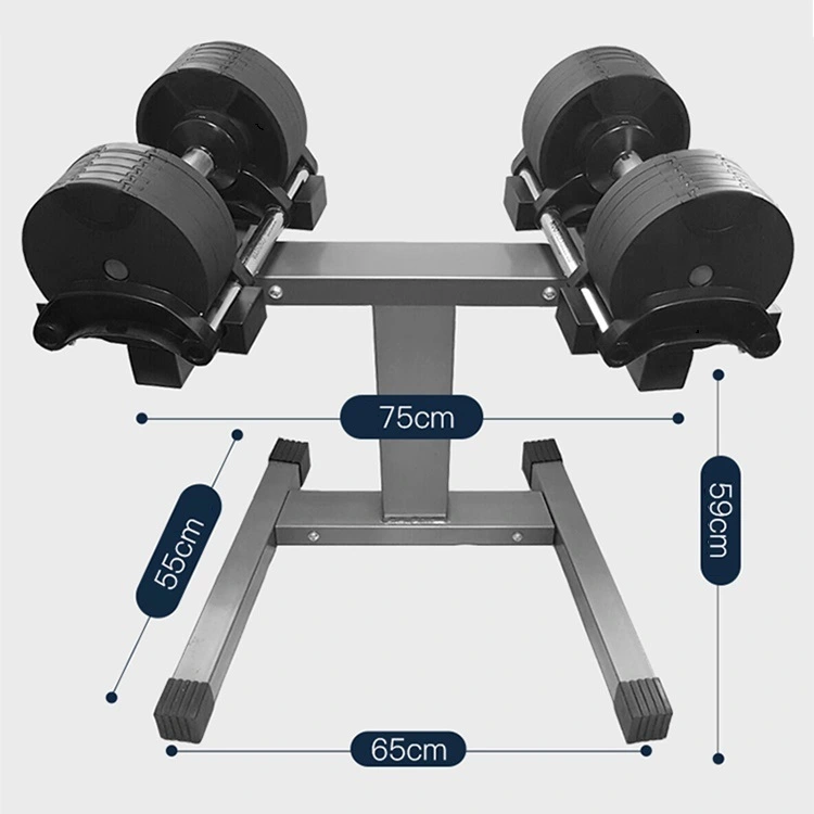 Wholesale Gym Equipment Dumbbell Adjustable Hex Dumbbell Set