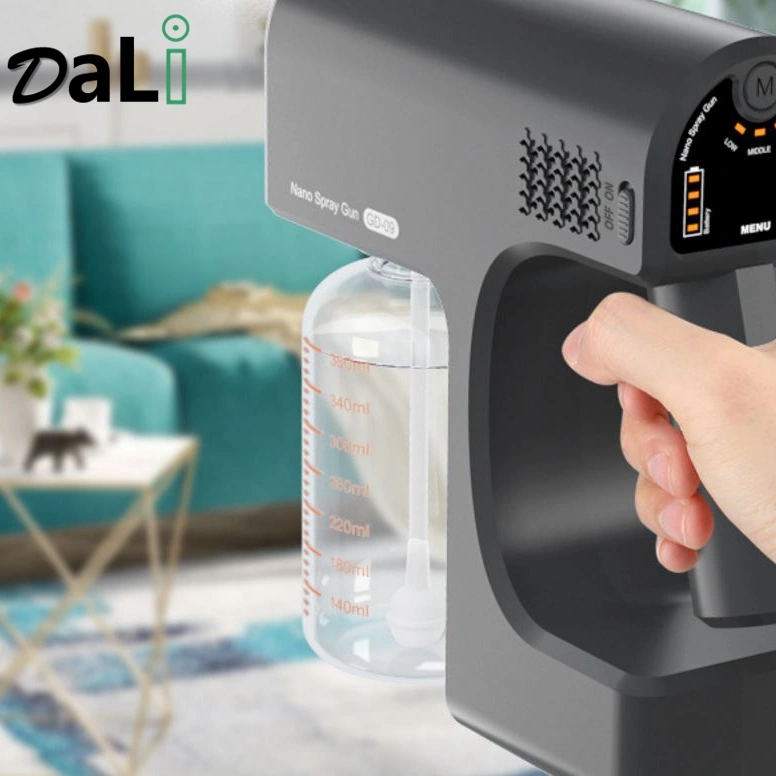 Mini Portable Cordless Sprayer Fog Machine Multiple Sterilization School Office Nano Steam Spray Gun