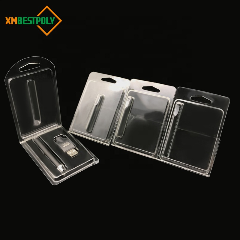 Custom Cheap clamshell packaging clamshell blister with paper card insert