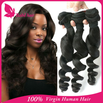 Top Grade 6A Unprocessed Brazilian Virgin Loose Wave Hair