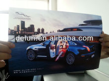 Front print backlit pet film for display