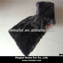 High quality rex rabbit fur plates / carpet / blanket for home decoration
