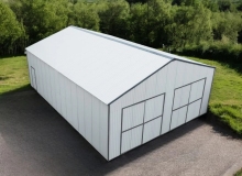 Light steel structure garage shed