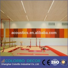 Swimming Pool Ceiling Decoration Soundproof Wood Fiber Panel