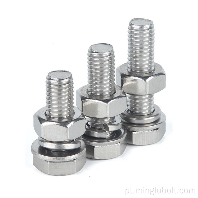 Aço inoxidável A2 A4 Bolt Fastener