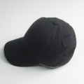 Cappello di baseball netto in feltro nera nera