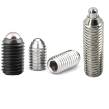 Favourable Price Custom Smooth Spring Ball Plungers Stainless Steel Press Fit Ball Nose Spring Plungers