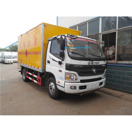 Foton dangerous goods transport truck