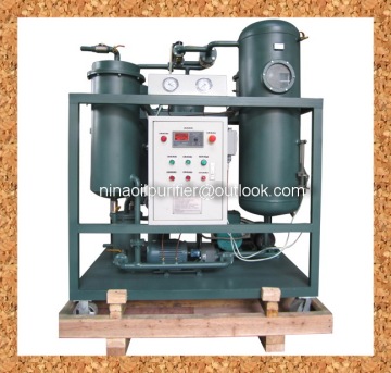 Vacuum turbine oil dehydration purifier