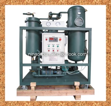 Vacuum turbine oil dehydration purifier