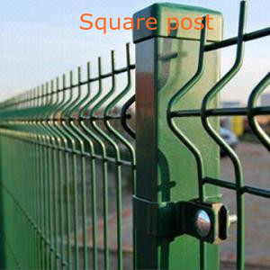 white pvc coated welded wire mesh fence