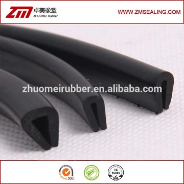 extruded u shape rubber seal strip