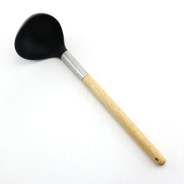 kitchen mixing silicone soild serving spoon