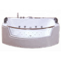 Jetted Clear Glass Bathtubs with Led Light