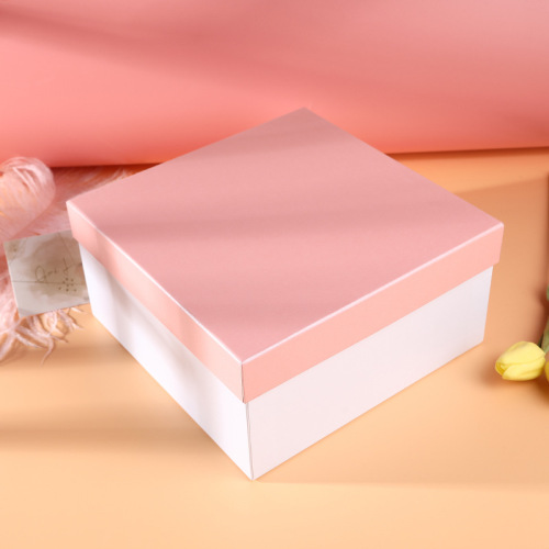 Custom Logo Rigid Cardboard Paper Cosmetic Gift Box