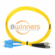 FC UPC - SC UPC SM DX 2.0mm 3M Fiber Jumpers