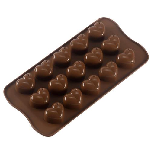 Stampi per caramelle in silicone a forma di stella e a forma di cuore