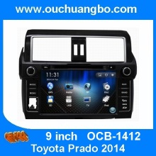 Ouchuangbo Auto Stereo System for Toyota Prado 2014 GPS Navigation iPod USB DVD Player