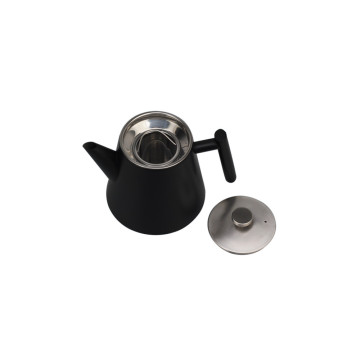 Double wall stainless steel tea pot