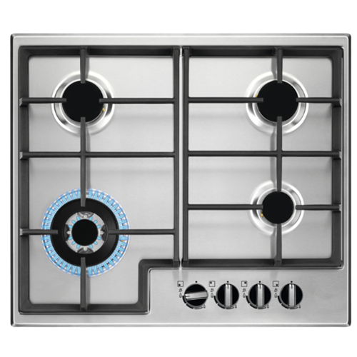 Zanussi 60cm Gas Hob dalam keluli tahan karat