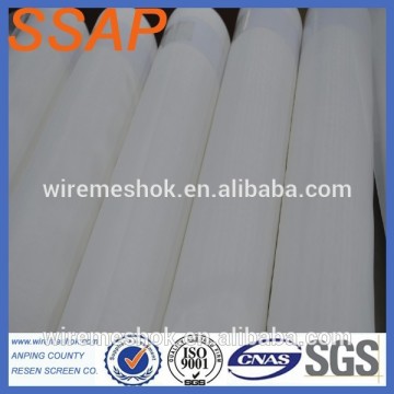 white silk screen mesh