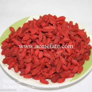 Top quality Ningxia new crop natural bulk dry goji berry