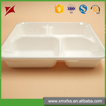 PLA fiber biodegradable disciform fast food tray