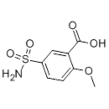 Бензойная кислота, 5- (аминосульфонил) -2-метокси-CAS 22117-85-7