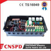 Fore controller box for commercial vehicle