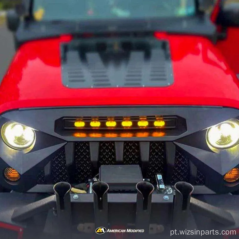 Gladiator Grille Amber Led Lights