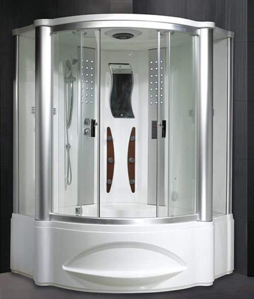 Lux Infrared Sauna 2021 Newest Model Big Size Shower Combo