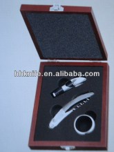 Hot Sale Wine Tool Set,red wooden box