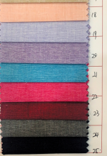 Multi Color TC Slub-Looking Fabric