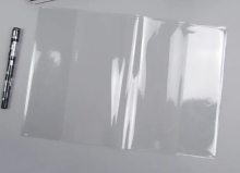 PVC transparent book protective pattern can be customized