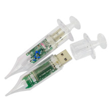 Hospital Syringe Shape Memory USB Flash Drive