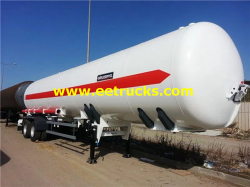 Lita 45000 18ton Wingi LPG Trailers nusu-trailers