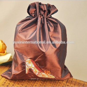 suede jewelry pouch, gift silk pouch Drawstring pouch CH223