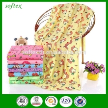Microfiber fabric cartoon bath towel,70x140cm bath towel microfiber