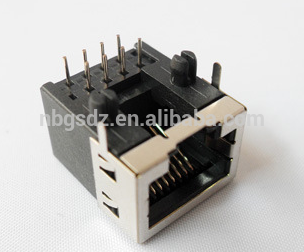 Chinese Factory Telecom Part Network Use Jack Ethernet Module Connector RJ45 Plug Terminator