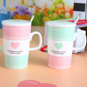 Regalos de día de San Valentín taza porcelana creativo