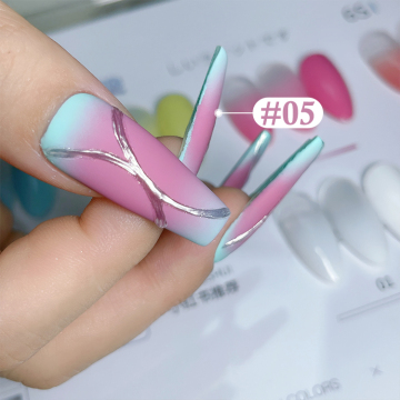 ZRKGEL 6-Color Gradient Pat Pat Gel Painting Set for Wholesale