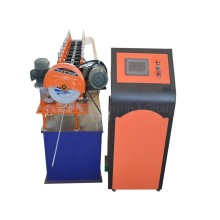 easy to use slanting circular arched single head manual metal pipe ending roll forming machiine machine equipment