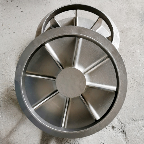 Heat treatment fan precision casting