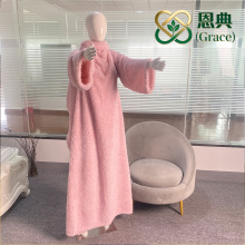 Pink Cozy TV Blanket for Home Comfort