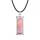 Chakra Guérison Cristal Souhaitant Bouteille Pendentifs Collier pour Femmes Filles Tumbled Rock Wicca Tumble Stone Wish Reiki Energy