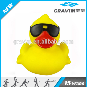 sunglasses bath rubber duck/weighted floating rubber ducks/rubber ducks cheap