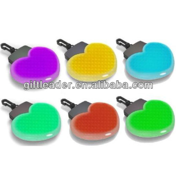 Heart Shape LED Safety Reflector