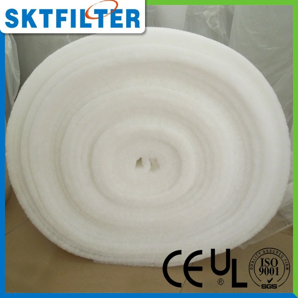 White Washable Roll Primary Cotton Coarse Filters Cotton