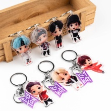 Personalized JUNG KOOK Double-sided Acrylic KPOP Keychain